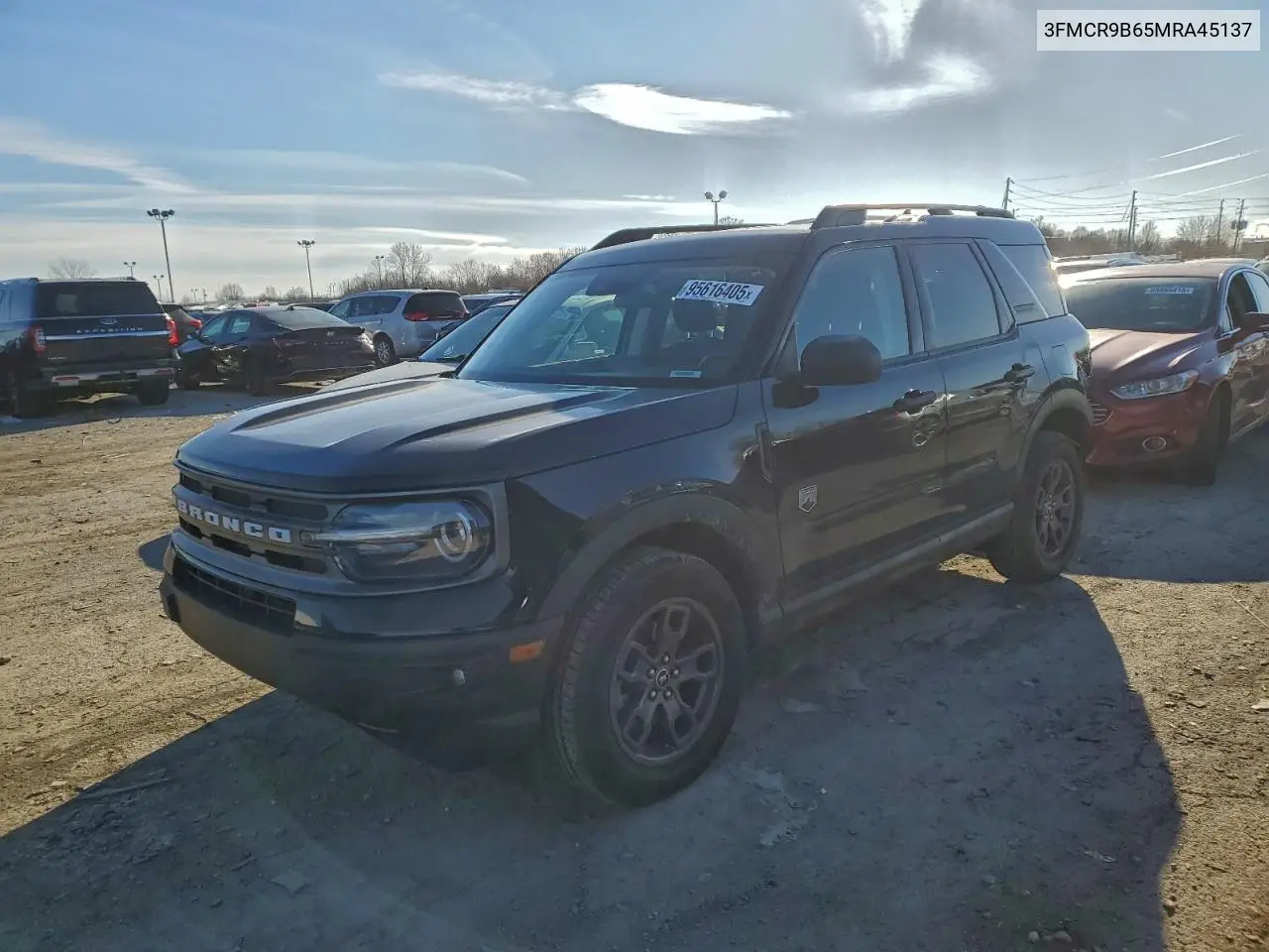 3FMCR9B65MRA45137 2021 Ford Bronco Sport Big Bend