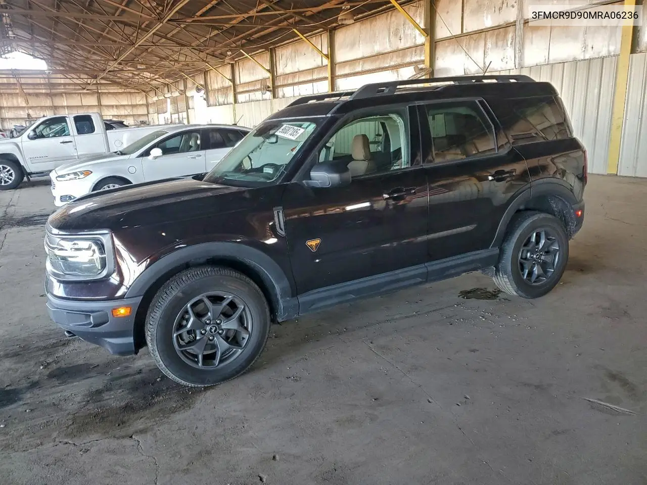 3FMCR9D90MRA06236 2021 Ford Bronco Sport Badlands