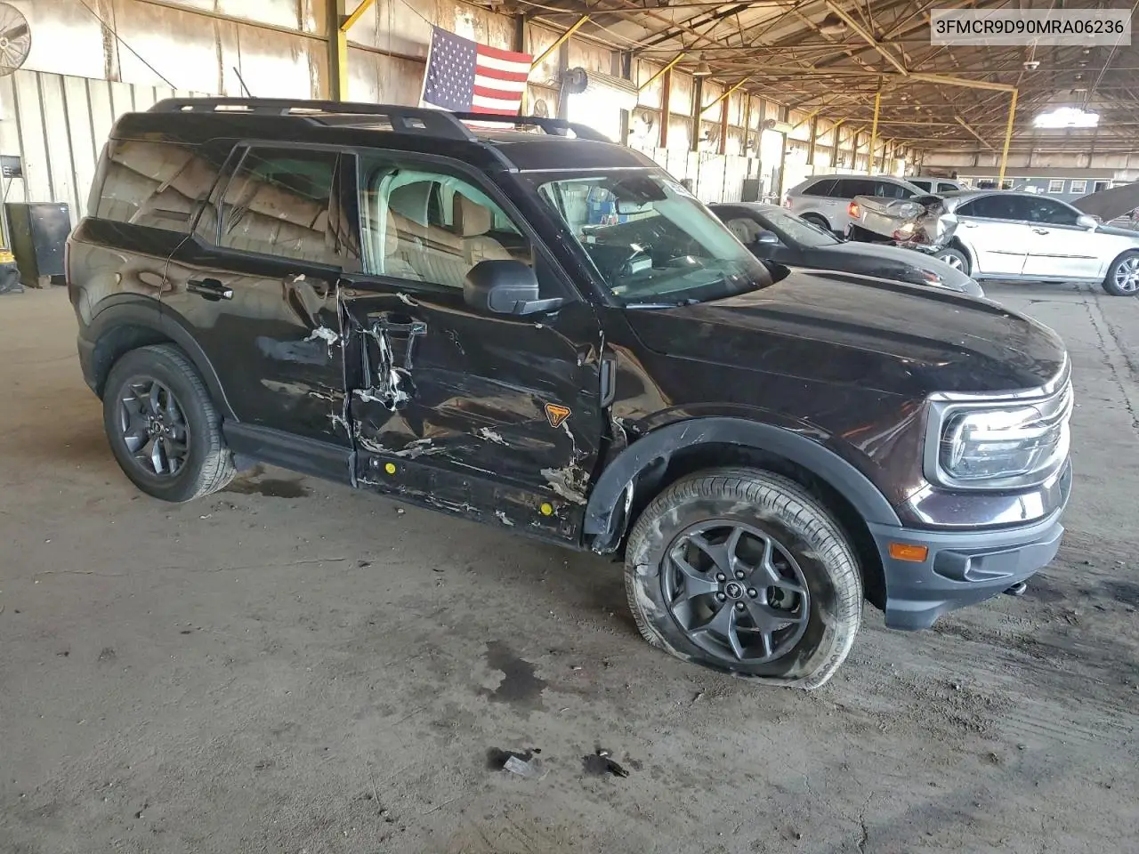 3FMCR9D90MRA06236 2021 Ford Bronco Sport Badlands