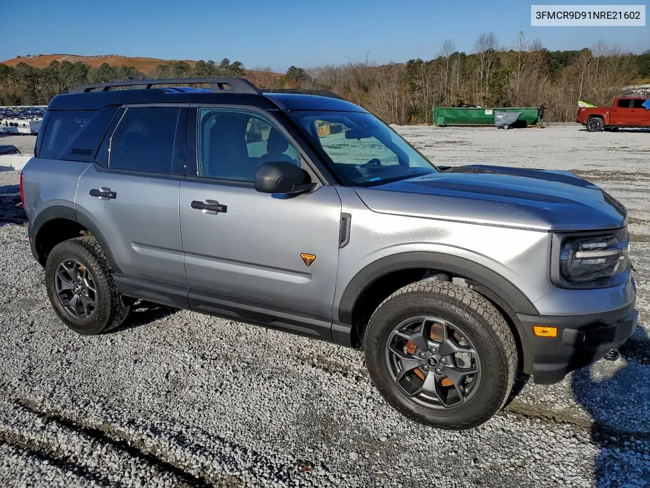3FMCR9D91NRE21602 2022 Ford Bronco Sport Badlands