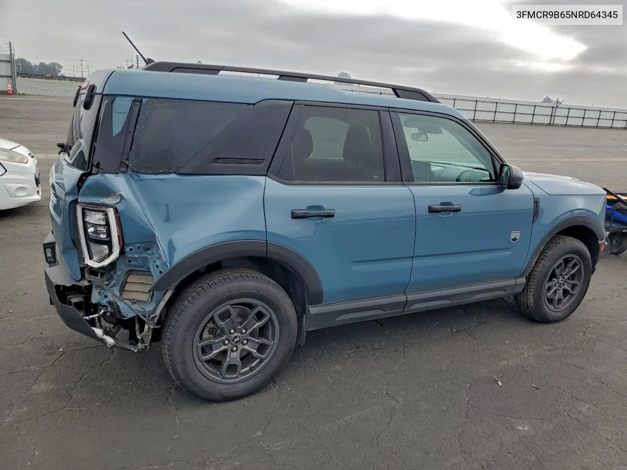 3FMCR9B65NRD64345 2022 Ford Bronco Sport Big Bend