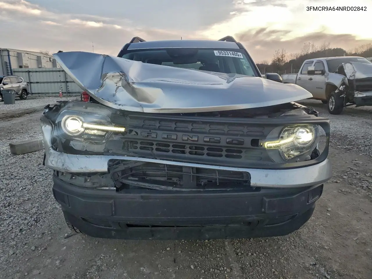 3FMCR9A64NRD02842 2022 Ford Bronco Sport