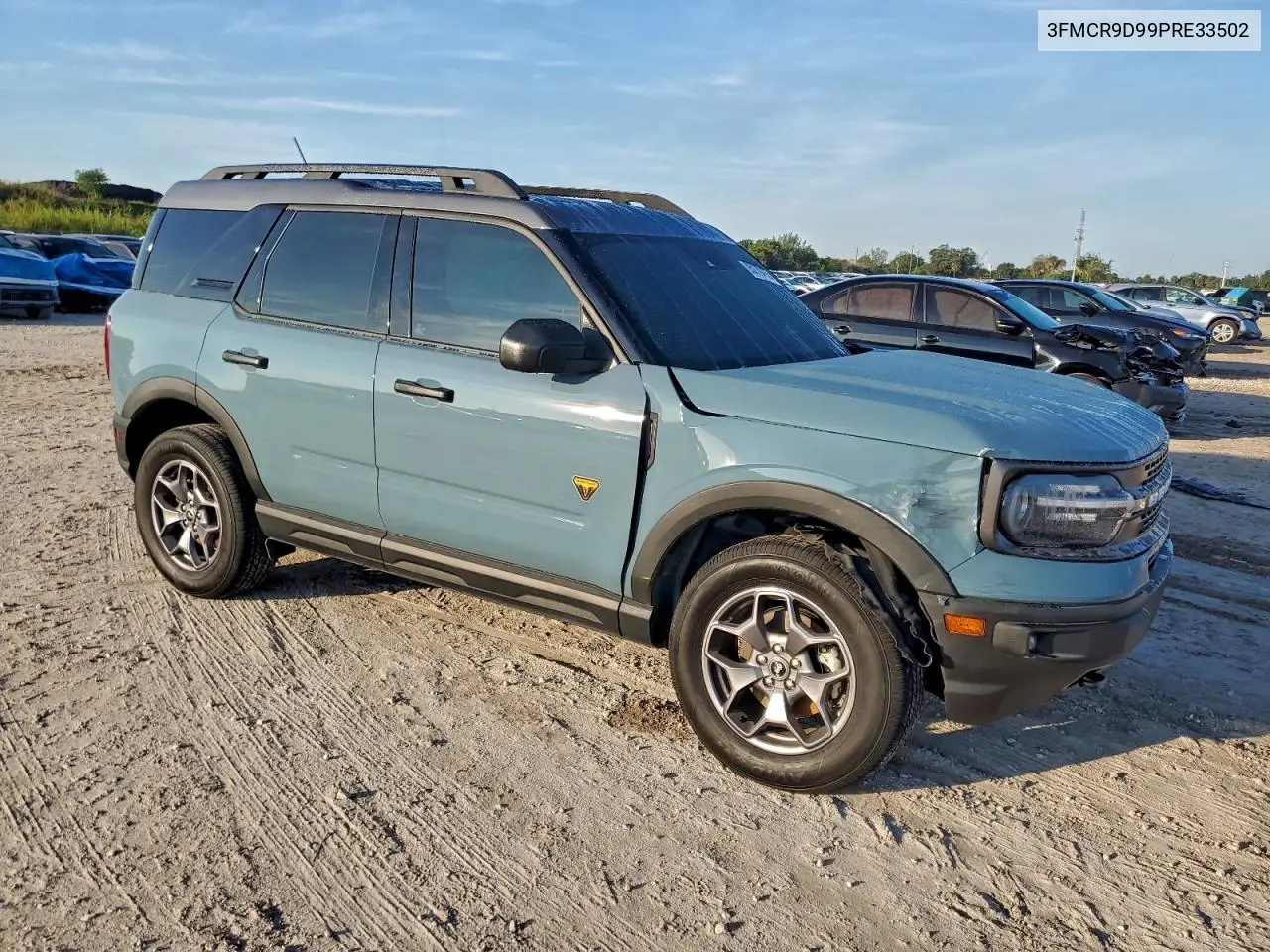 3FMCR9D99PRE33502 2023 Ford Bronco Sport Badlands
