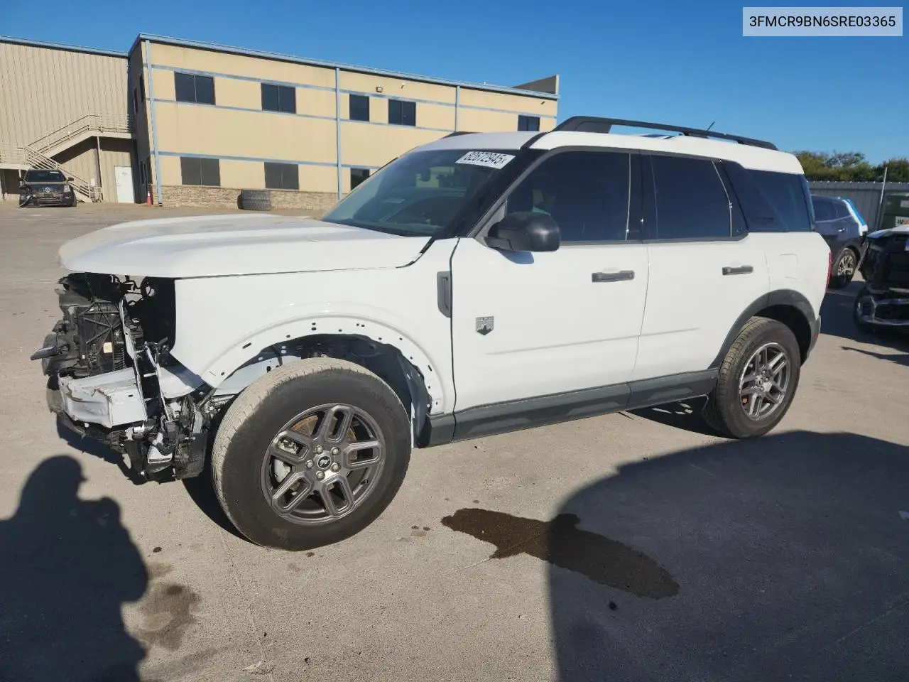 3FMCR9BN6SRE03365 2025 Ford Bronco Sport Big Bend