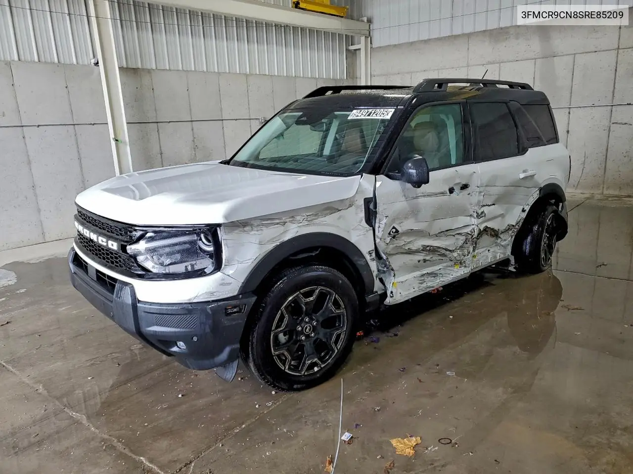 3FMCR9CN8SRE85209 2025 Ford Bronco Sport Outer Banks