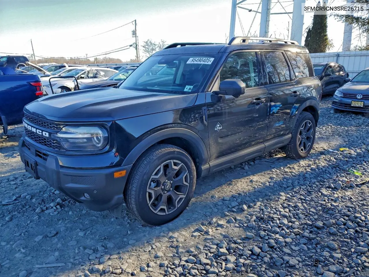 3FMCR9CN3SRE26715 2025 Ford Bronco Sport Outer Banks