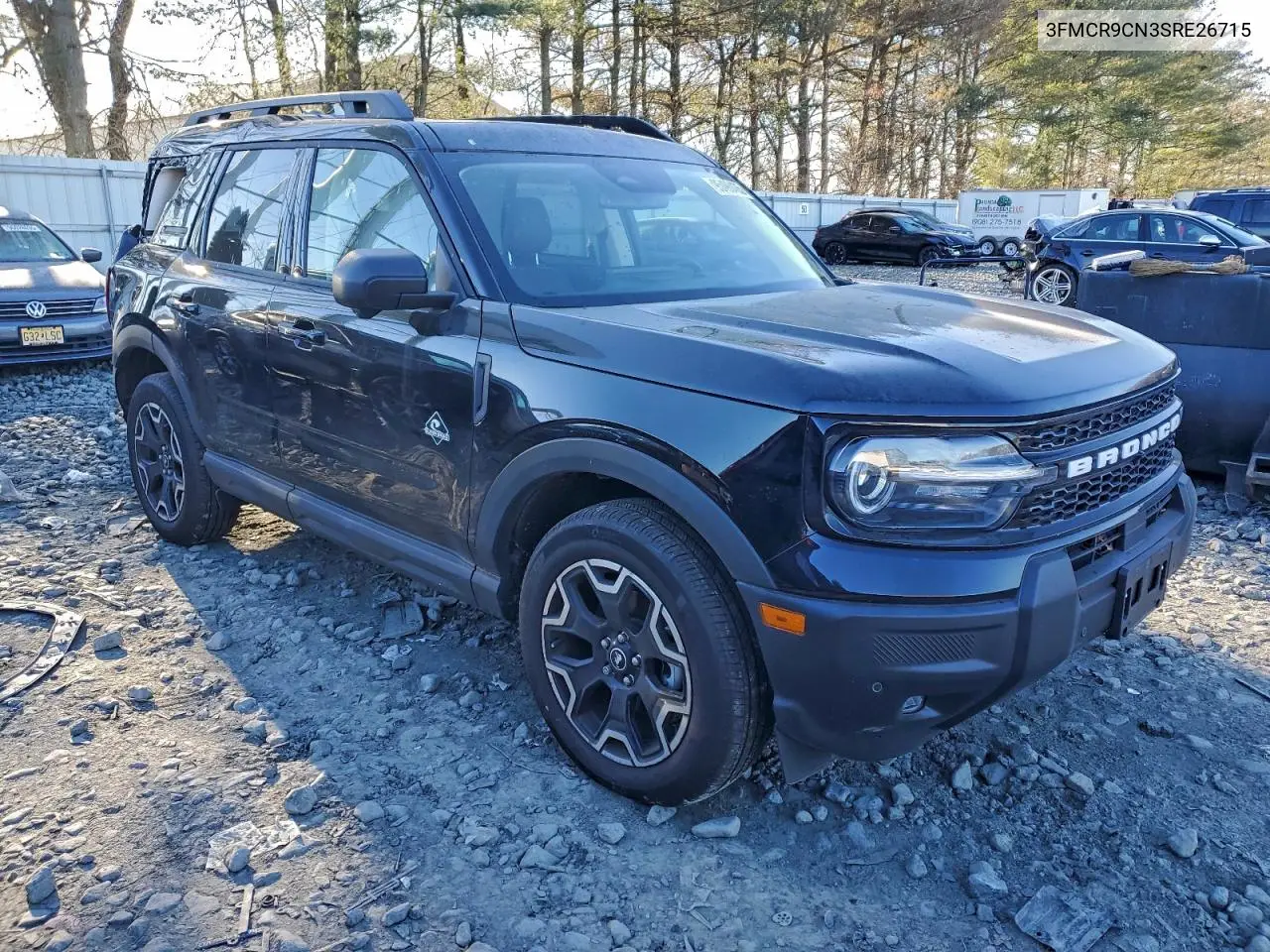 3FMCR9CN3SRE26715 2025 Ford Bronco Sport Outer Banks