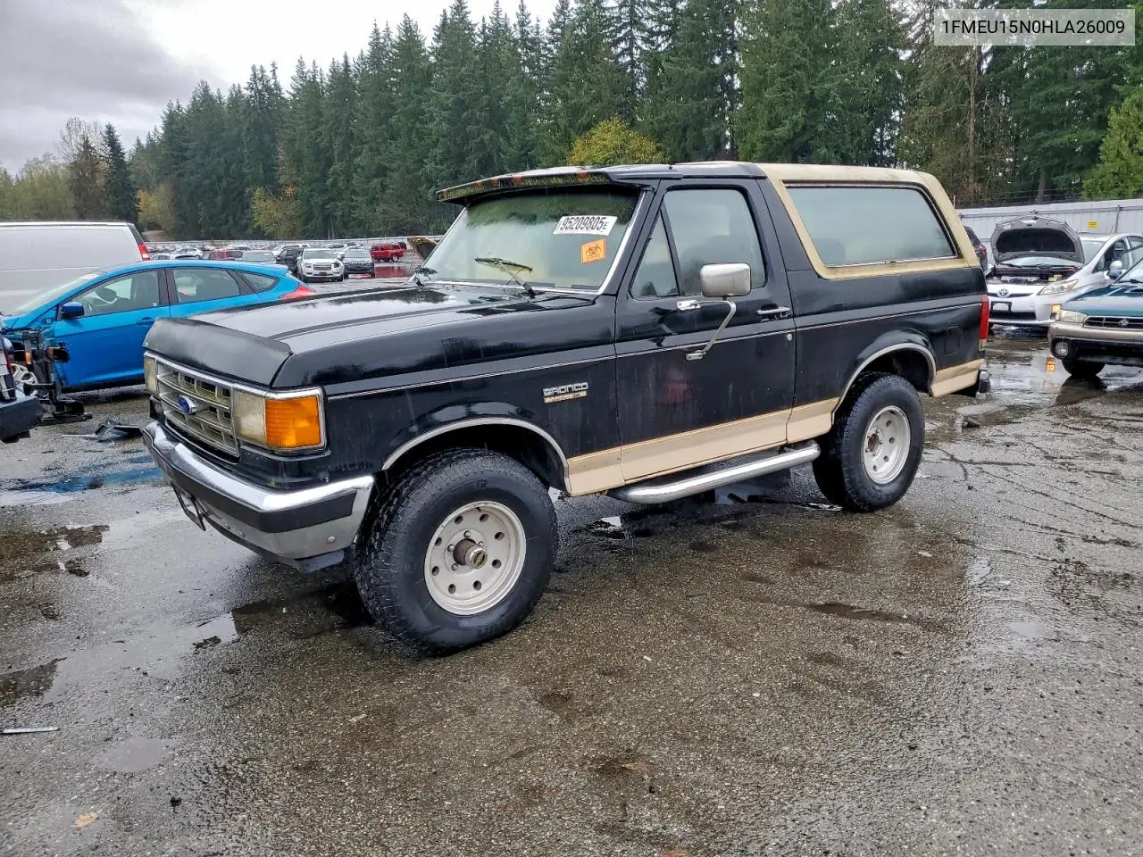1FMEU15N0HLA26009 1987 Ford Bronco U100