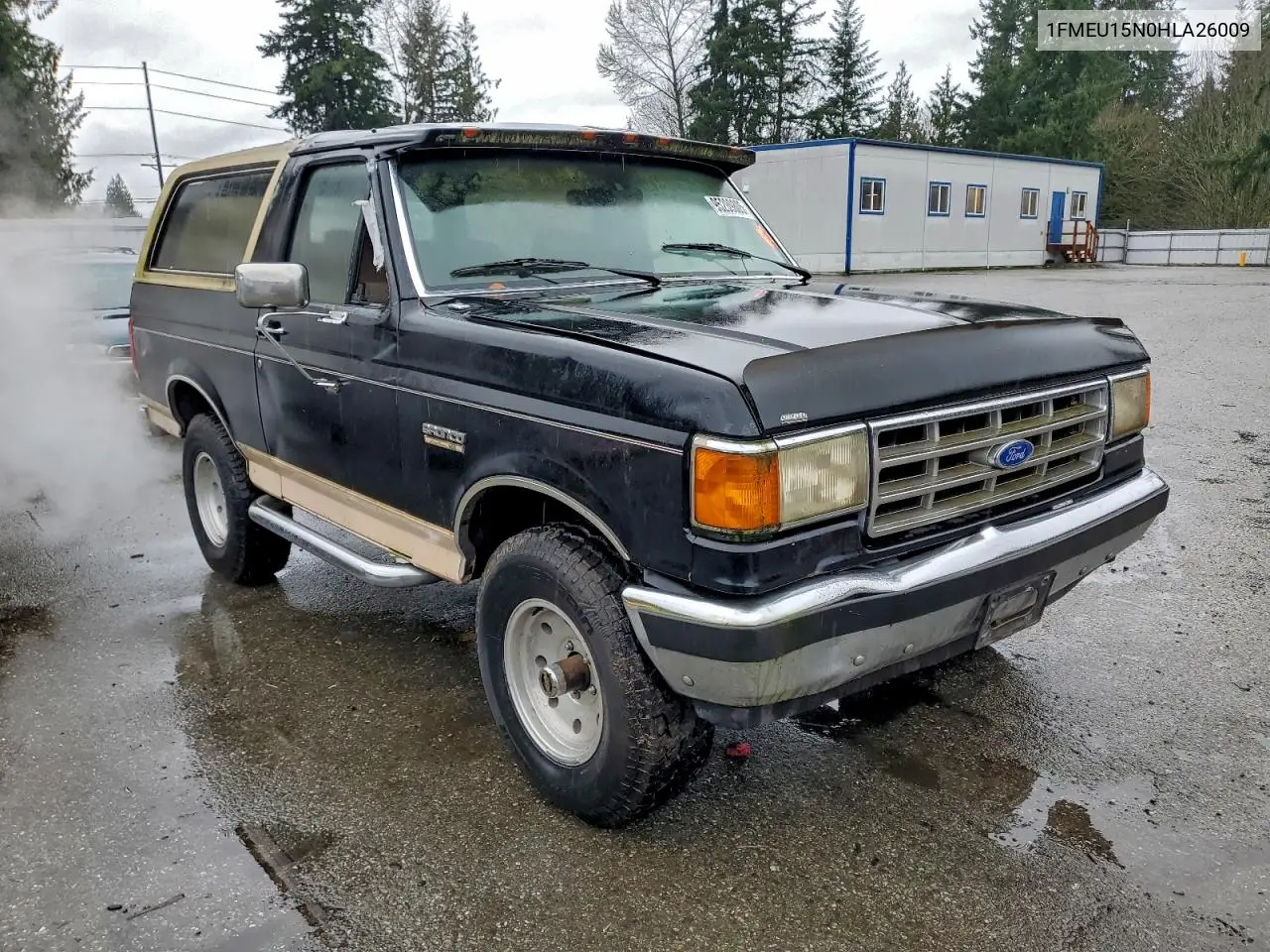 1FMEU15N0HLA26009 1987 Ford Bronco U100