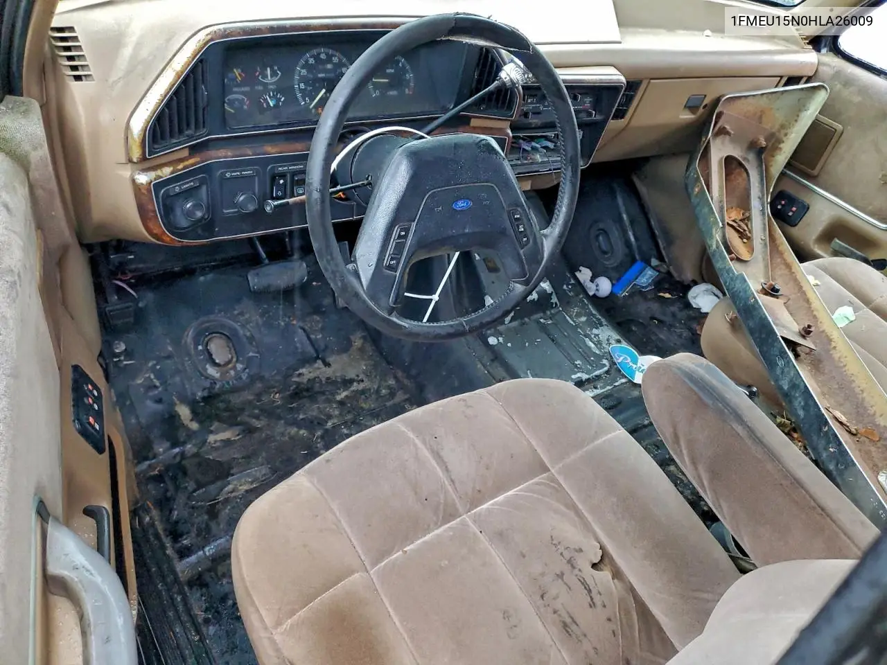 1FMEU15N0HLA26009 1987 Ford Bronco U100