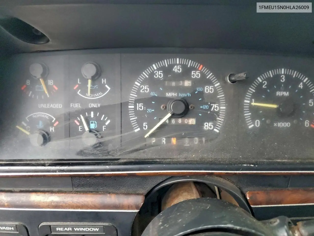 1FMEU15N0HLA26009 1987 Ford Bronco U100