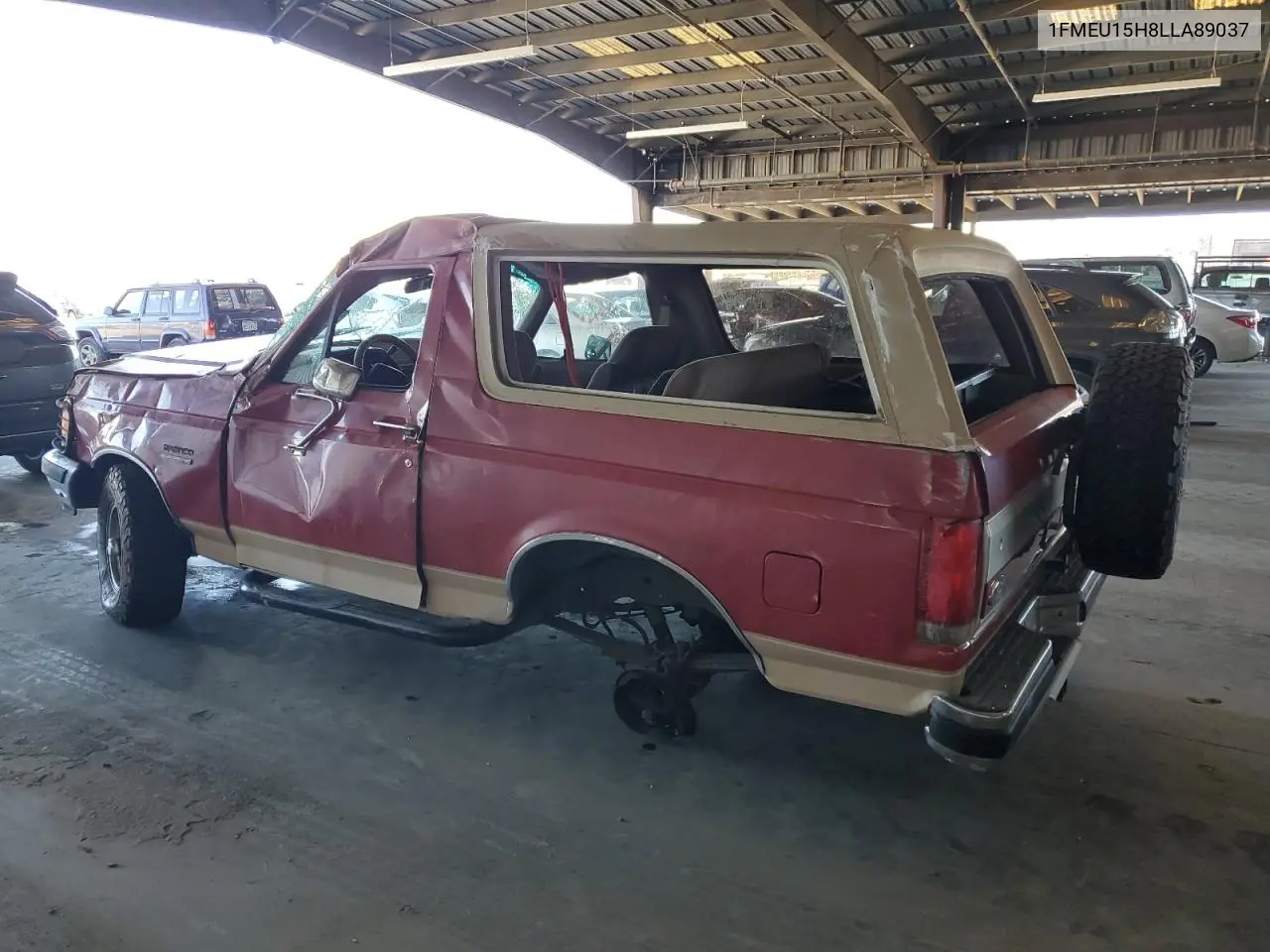1FMEU15H8LLA89037 1990 Ford Bronco U100