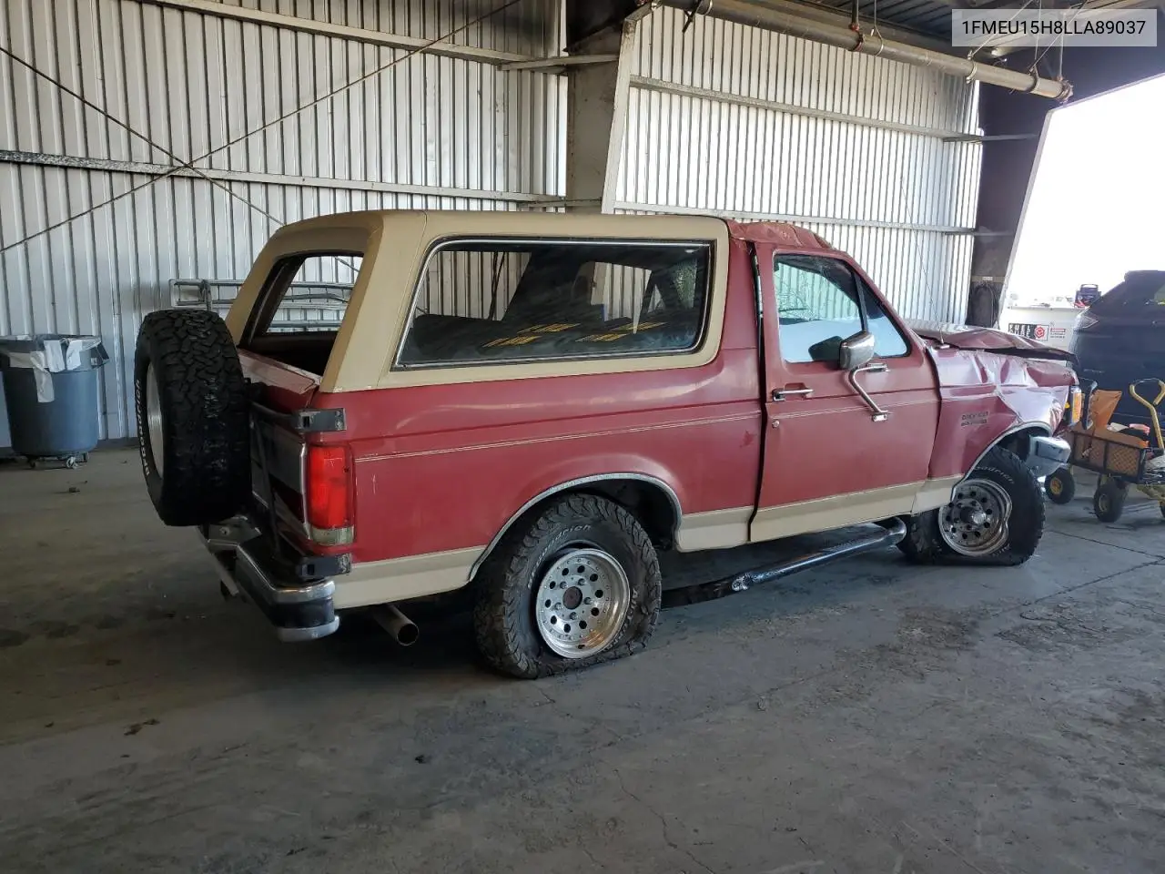 1FMEU15H8LLA89037 1990 Ford Bronco U100