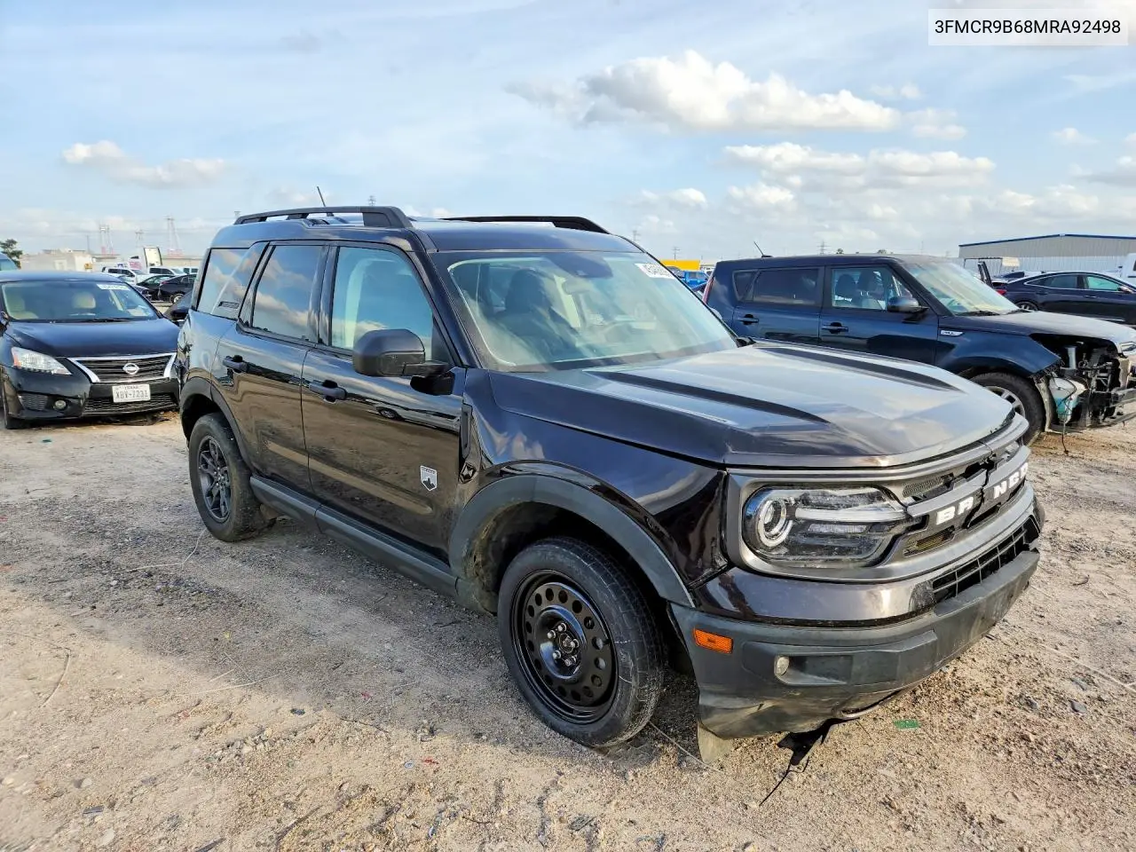 3FMCR9B68MRA92498 2021 Ford Bronco Sport Big Bend