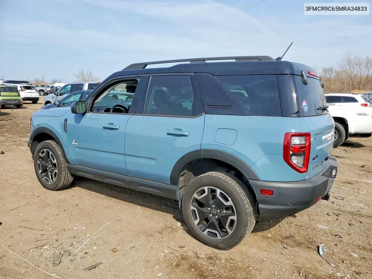 3FMCR9C65MRA34833 2021 Ford Bronco Sport Outer Banks