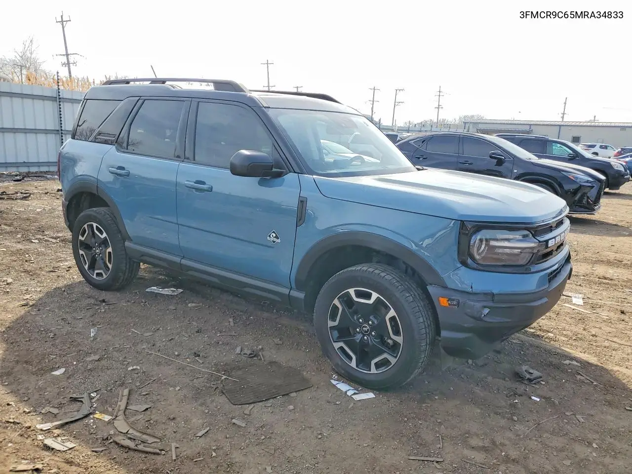 3FMCR9C65MRA34833 2021 Ford Bronco Sport Outer Banks
