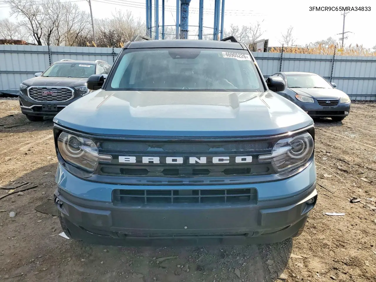 3FMCR9C65MRA34833 2021 Ford Bronco Sport Outer Banks