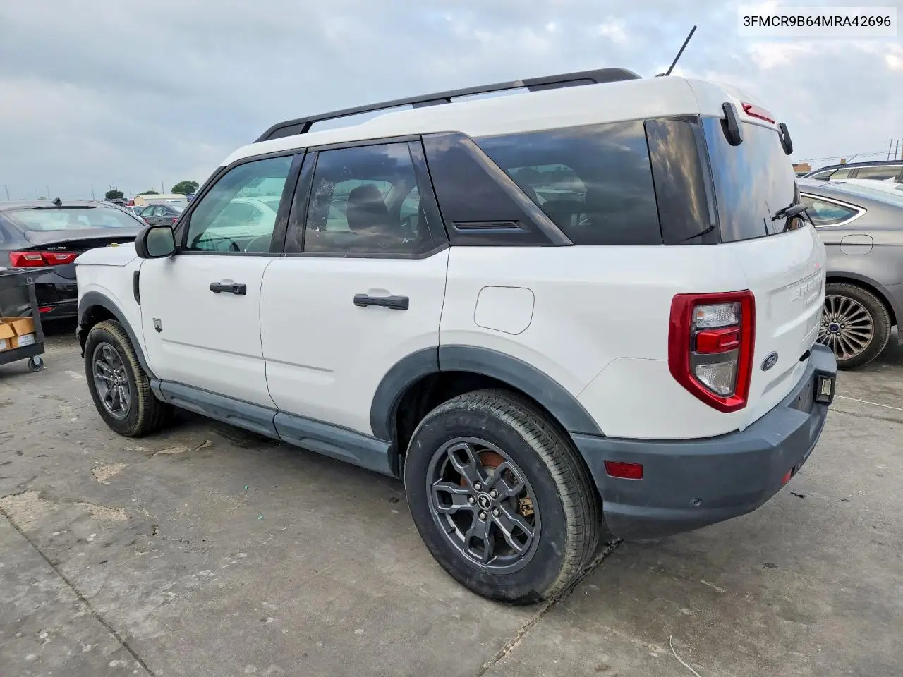 2021 Ford Bronco Sport Big Bend VIN: 3FMCR9B64MRA42696 Lot: 51067436