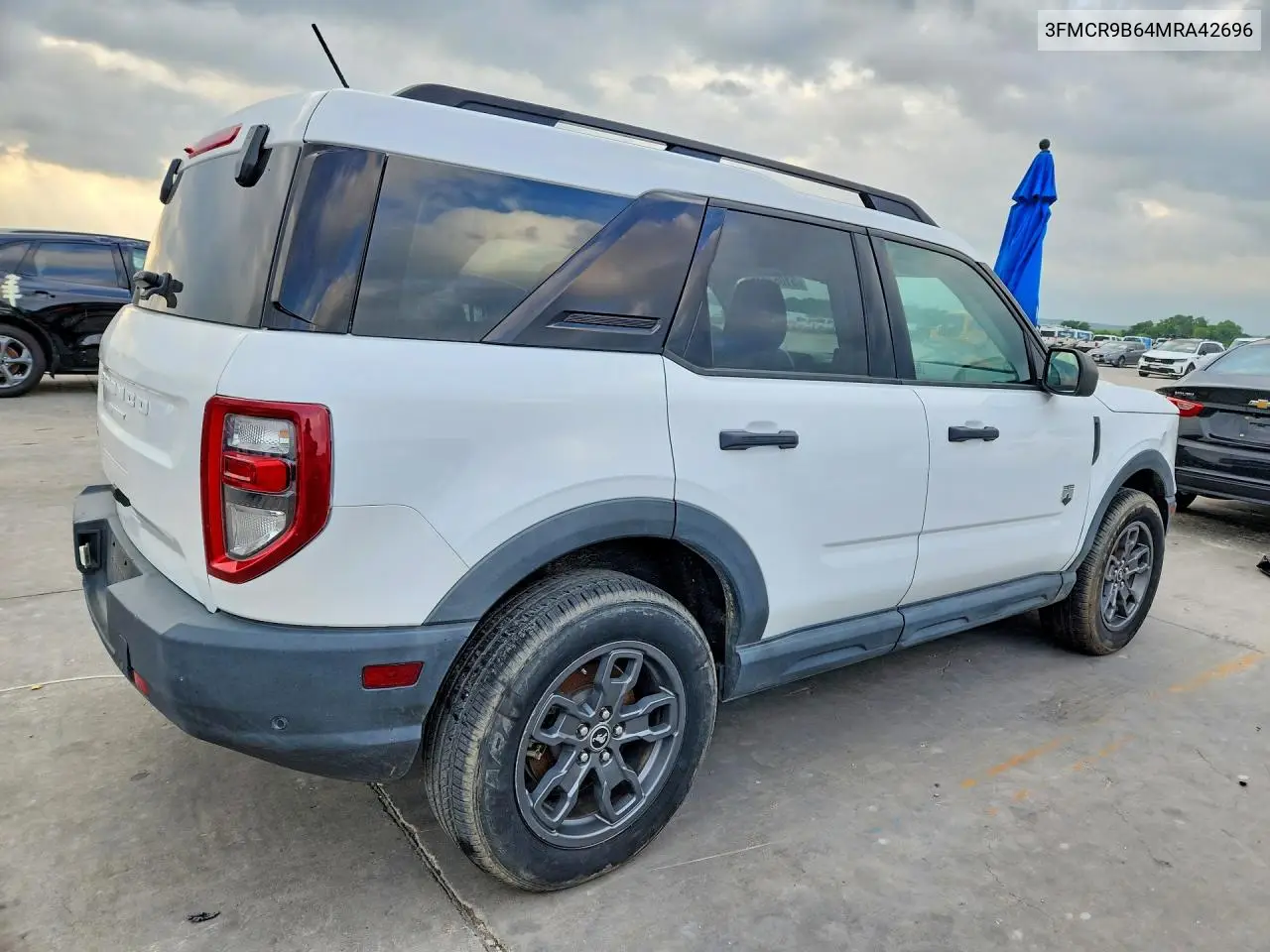 2021 Ford Bronco Sport Big Bend VIN: 3FMCR9B64MRA42696 Lot: 51067436