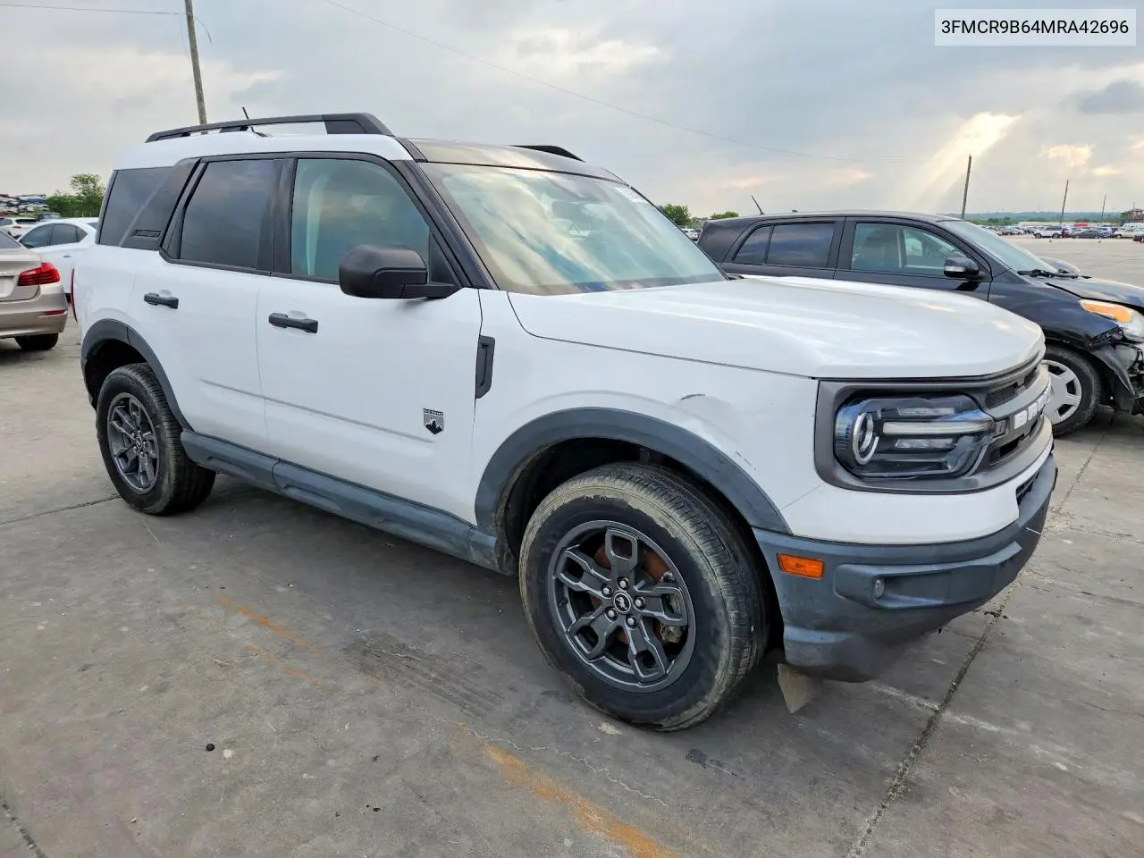 2021 Ford Bronco Sport Big Bend VIN: 3FMCR9B64MRA42696 Lot: 51067436
