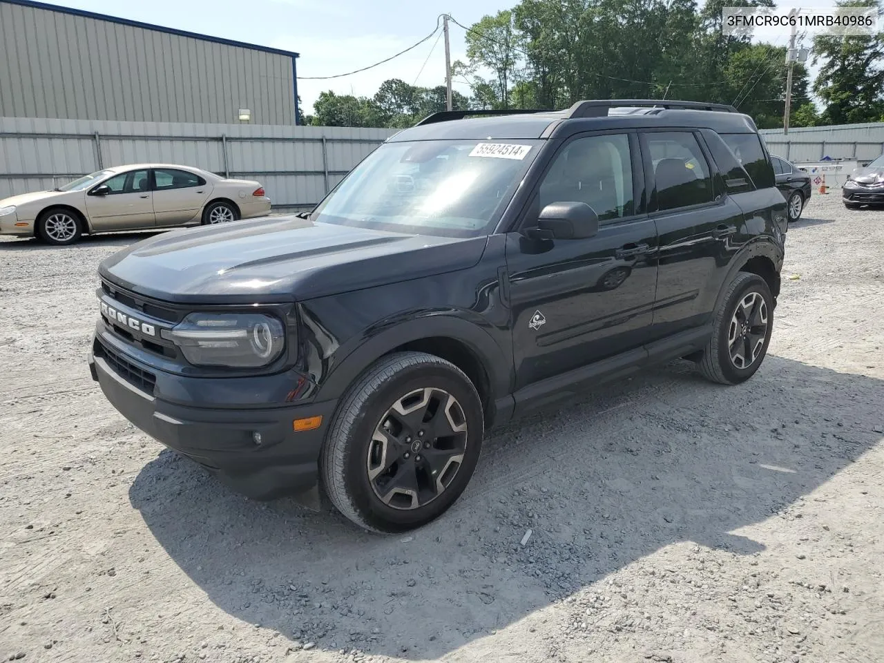 3FMCR9C61MRB40986 2021 Ford Bronco Sport Outer Banks