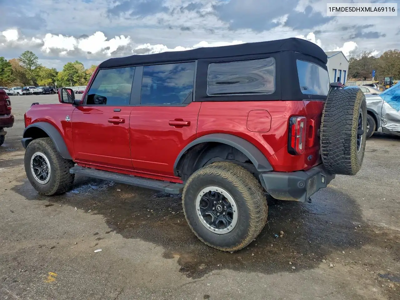 1FMDE5DHXMLA69116 2021 Ford Bronco Base