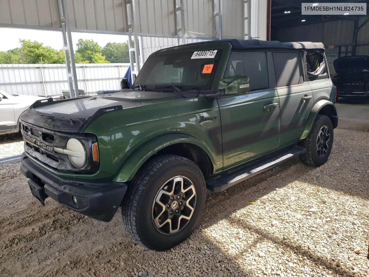 1FMDE5BH1NLB24735 2022 Ford Bronco Base
