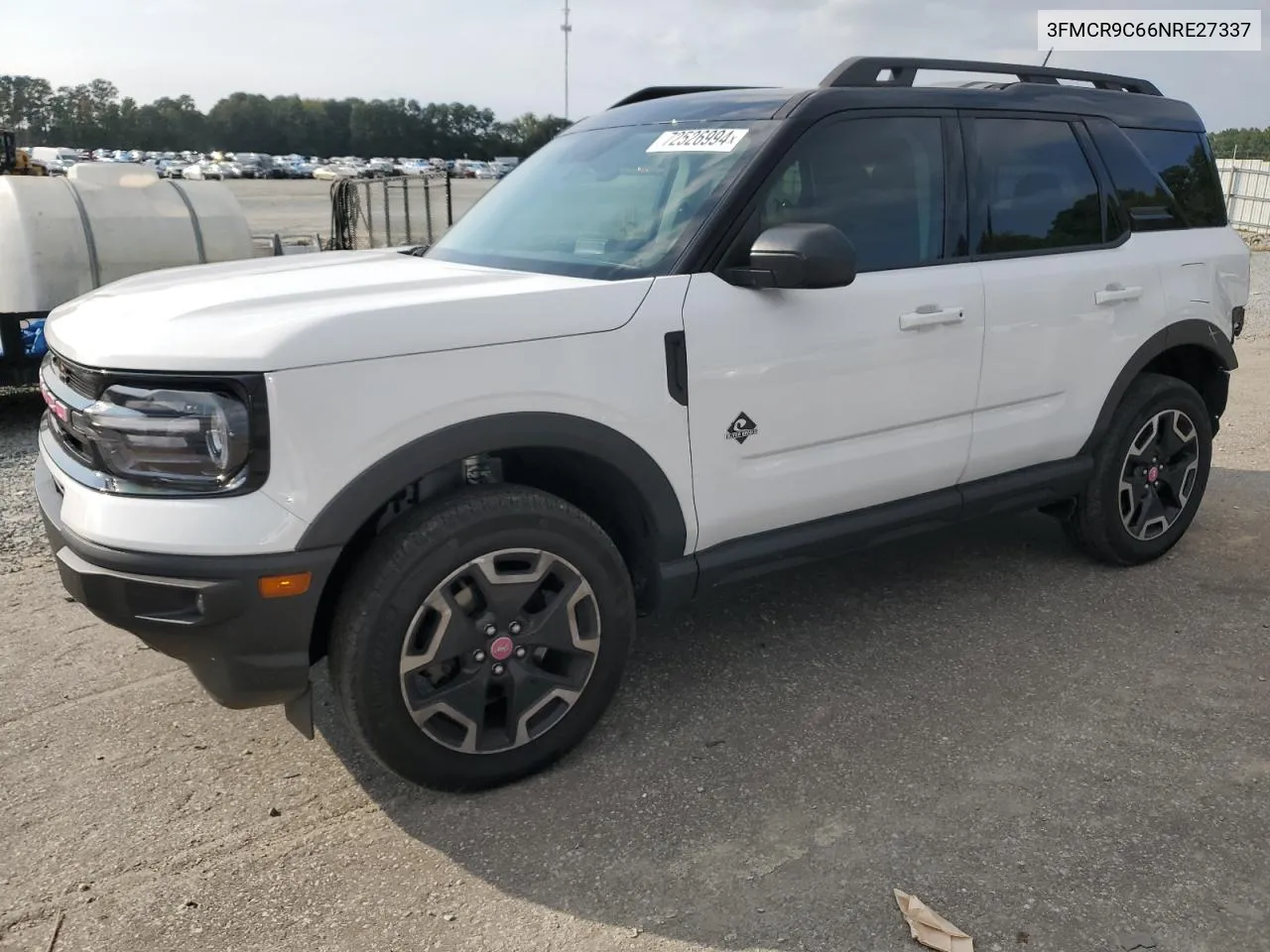 3FMCR9C66NRE27337 2022 Ford Bronco Sport Outer Banks