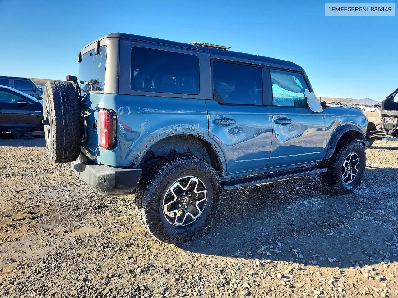 1FMEE5BP5NLB36849 2022 Ford Bronco Base