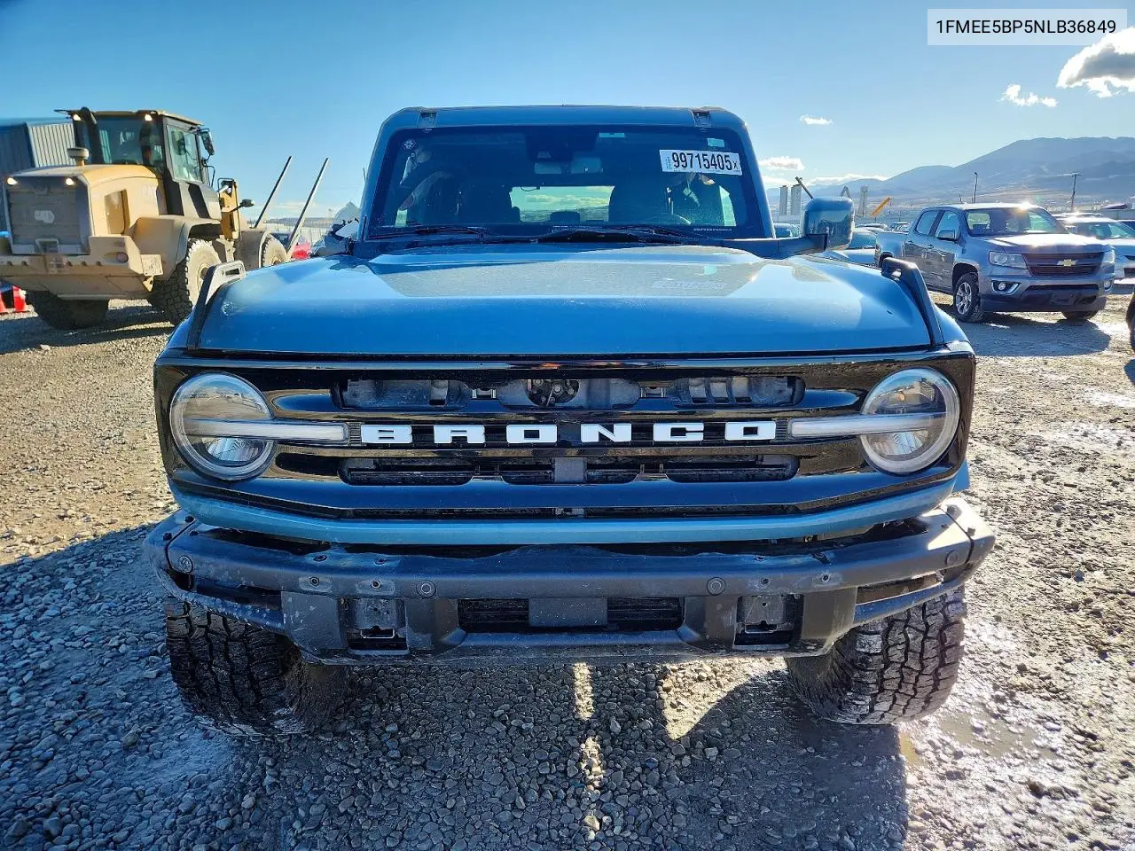 1FMEE5BP5NLB36849 2022 Ford Bronco Base
