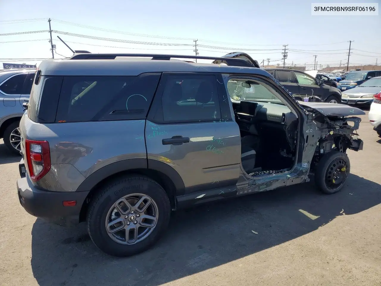 2025 Ford Bronco Sport Big Bend VIN: 3FMCR9BN9SRF06196 Lot: 52232566