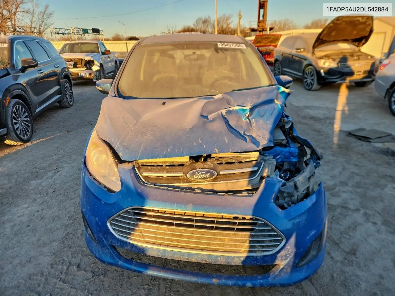 1FADP5AU2DL542884 2013 Ford C-Max Se