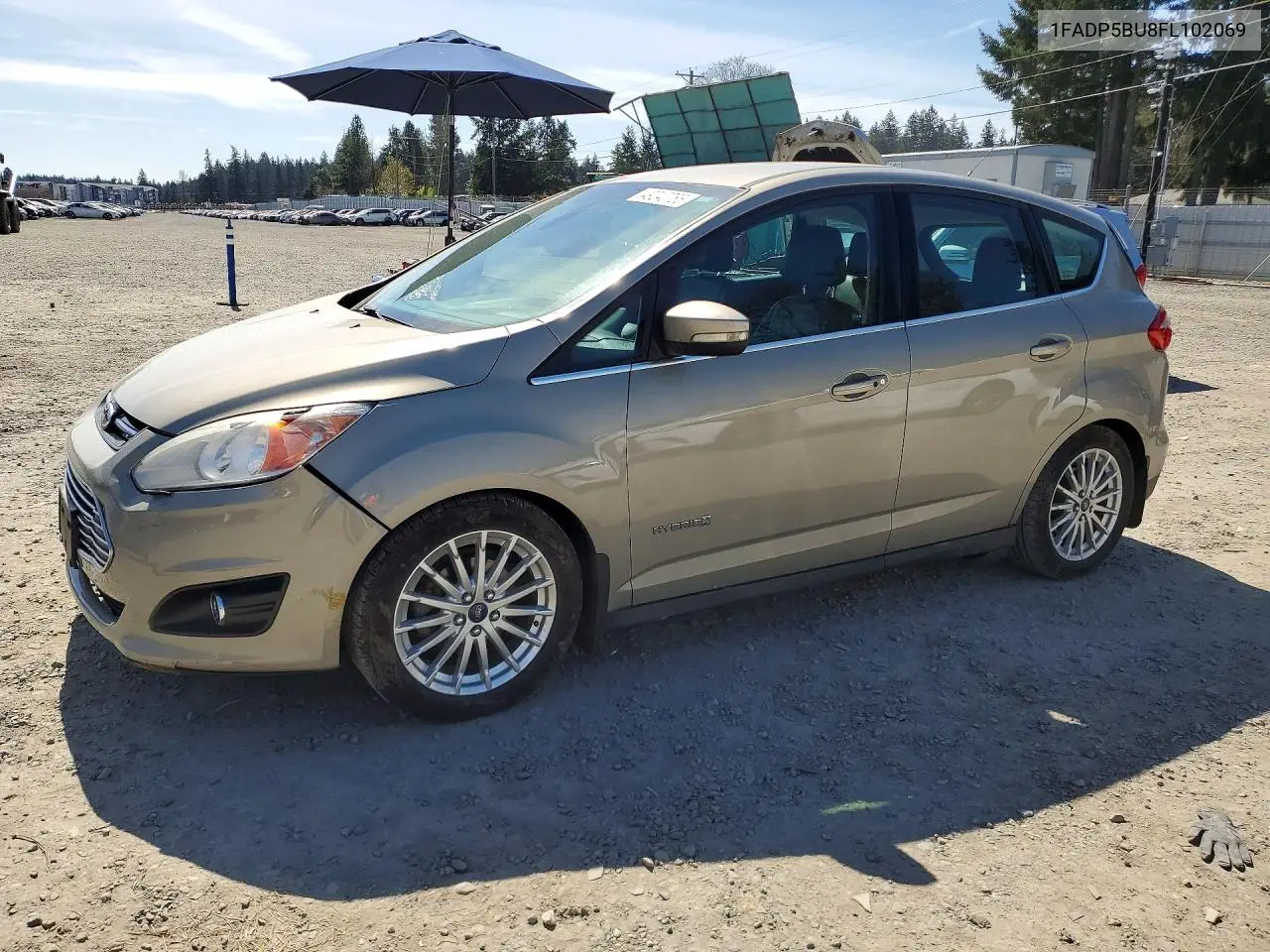 1FADP5BU8FL102069 2015 Ford C-Max Sel