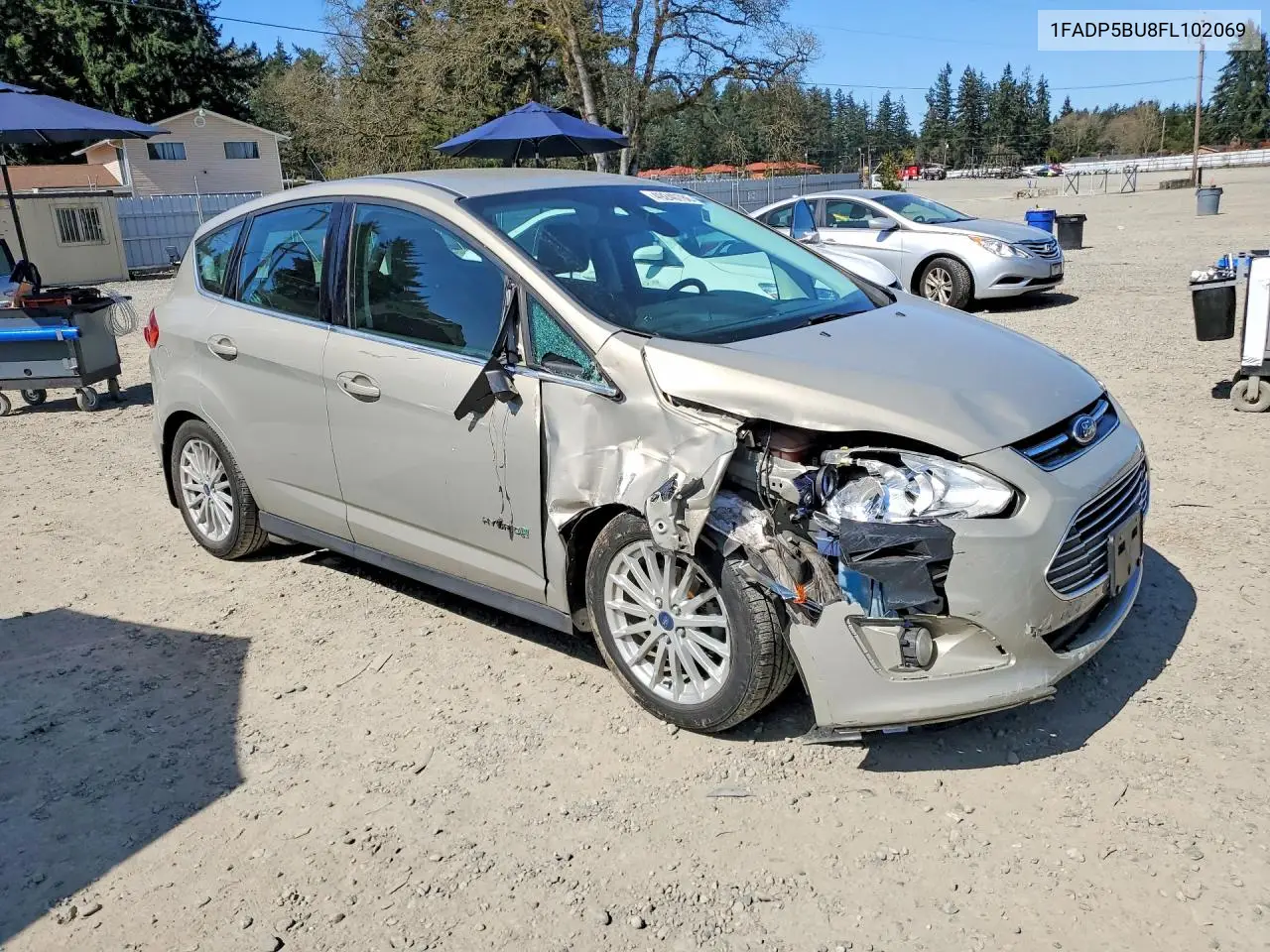 1FADP5BU8FL102069 2015 Ford C-Max Sel