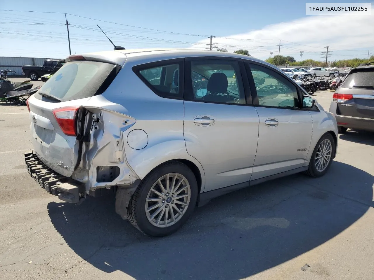 1FADP5AU3FL102255 2015 Ford C-Max Se