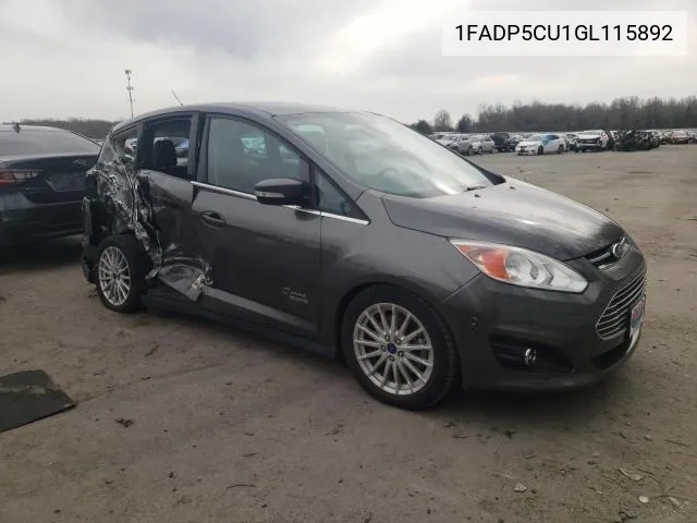 1FADP5CU1GL115892 2016 Ford C-Max Premium Sel