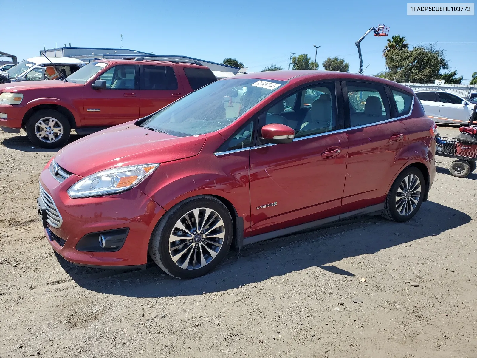 1FADP5DU8HL103772 2017 Ford C-Max Titanium