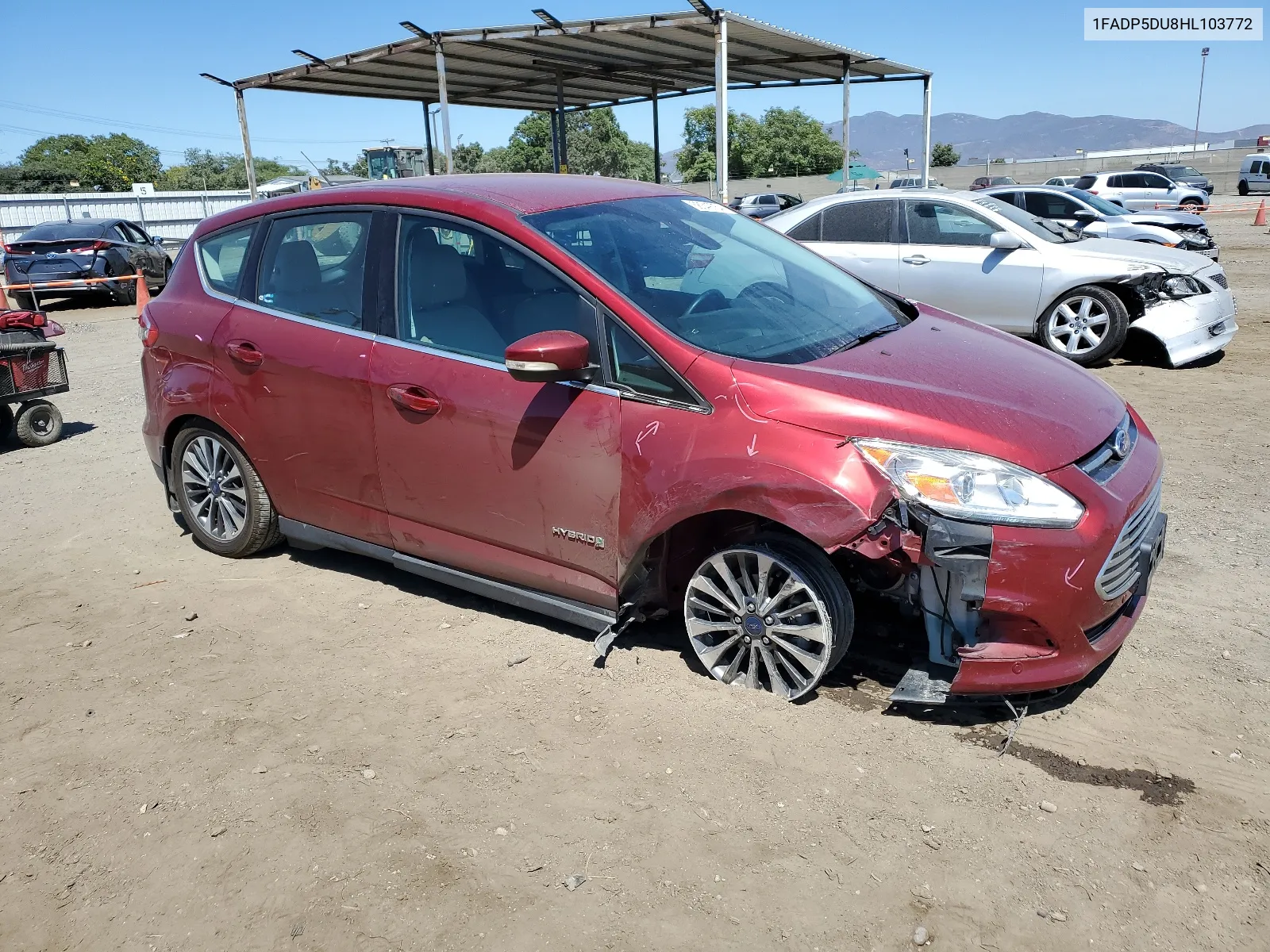 1FADP5DU8HL103772 2017 Ford C-Max Titanium