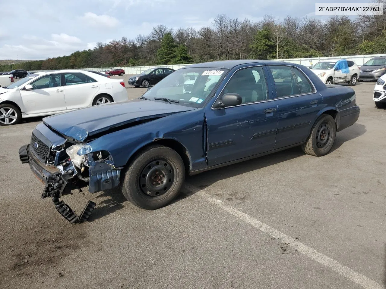 2FABP7BV4AX122763 2010 Ford Crown Victoria Police Interceptor