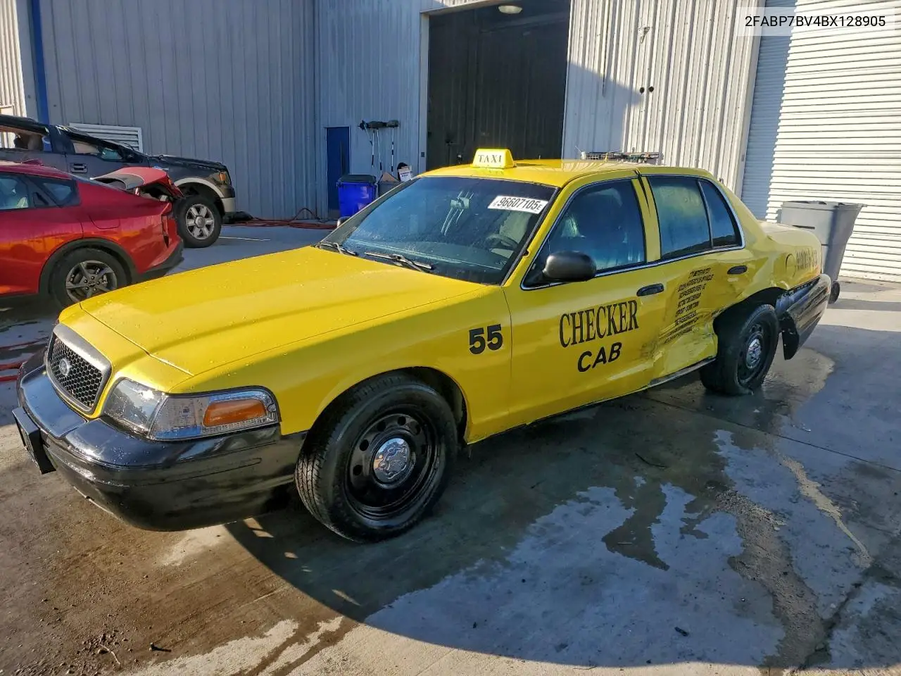 2FABP7BV4BX128905 2011 Ford Crown Victoria Police Interceptor