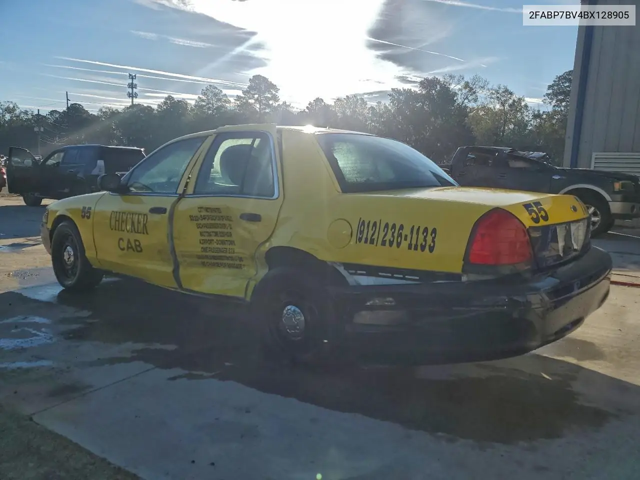 2FABP7BV4BX128905 2011 Ford Crown Victoria Police Interceptor