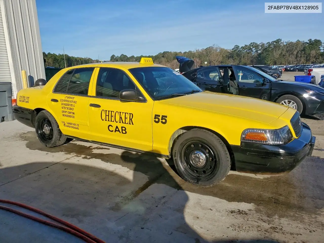 2FABP7BV4BX128905 2011 Ford Crown Victoria Police Interceptor