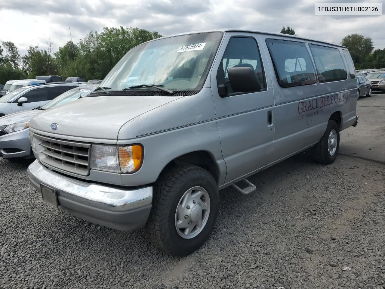 1996 Ford Econoline E350 Super Duty VIN: 1FBJS31H6THB02126 Lot: 67629974