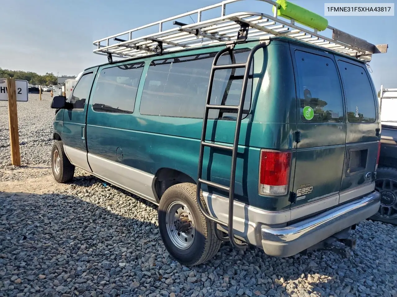 1FMNE31F5XHA43817 1999 Ford Econoline E350 Super Duty Wagon