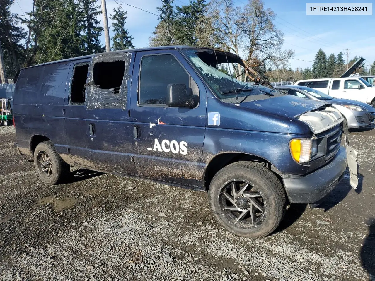 1FTRE14213HA38241 2003 Ford Econoline E150 Van