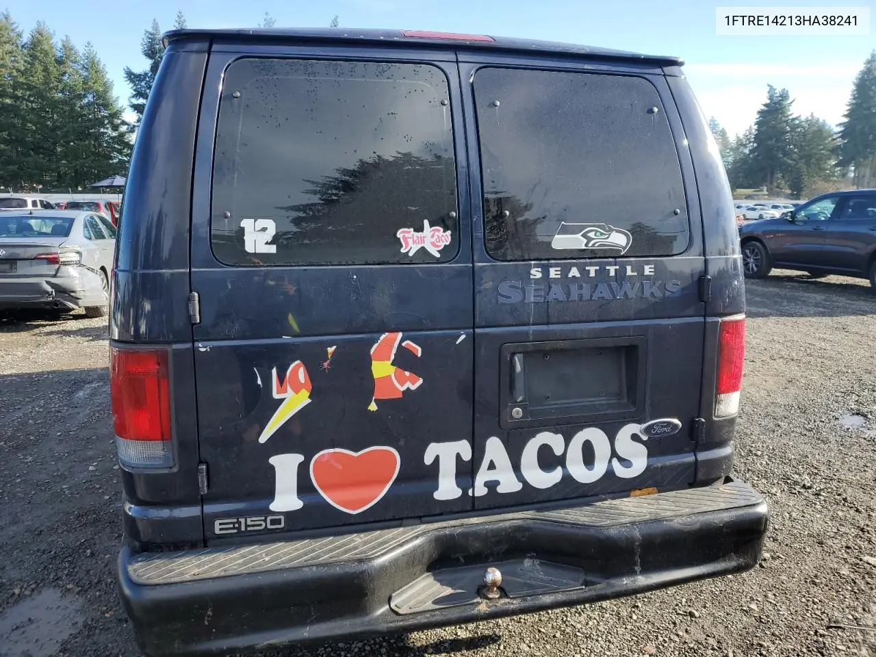 1FTRE14213HA38241 2003 Ford Econoline E150 Van