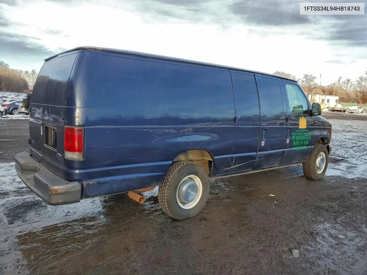 1FTSS34L94HB18743 2004 Ford Econoline E350 Super Duty Van