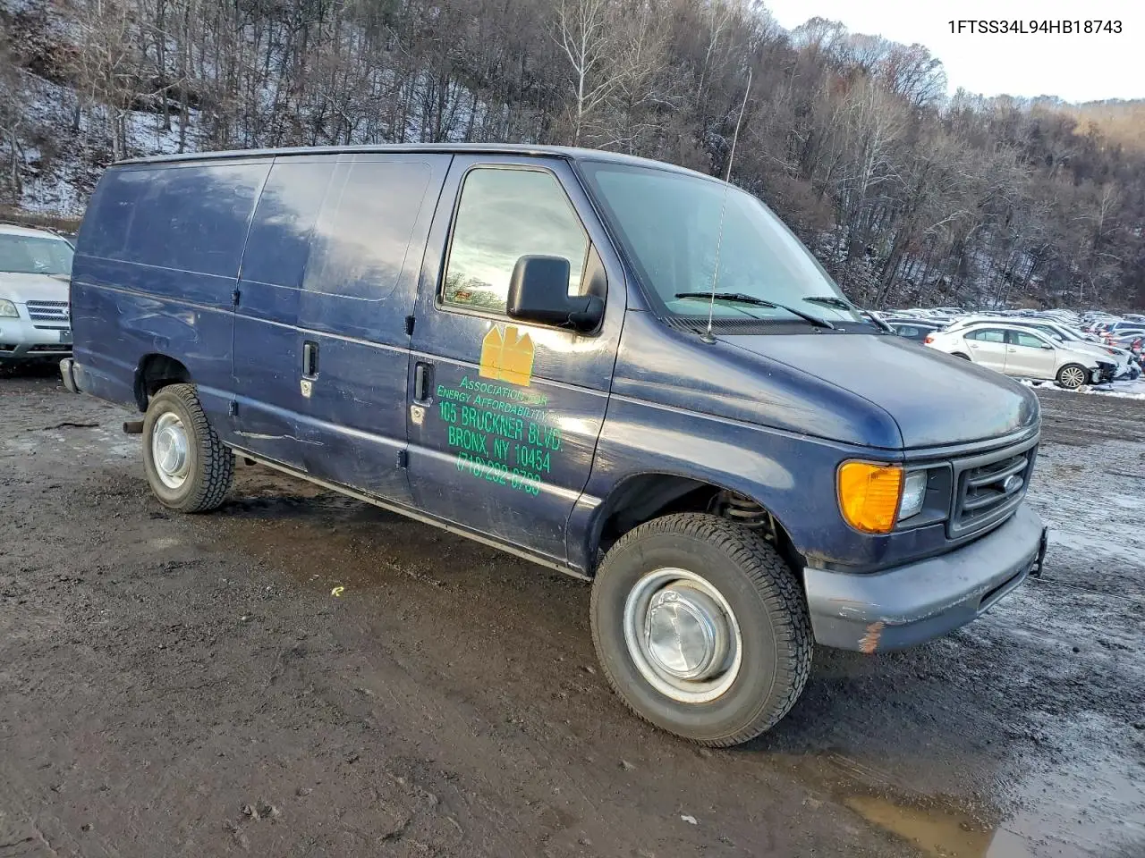 1FTSS34L94HB18743 2004 Ford Econoline E350 Super Duty Van