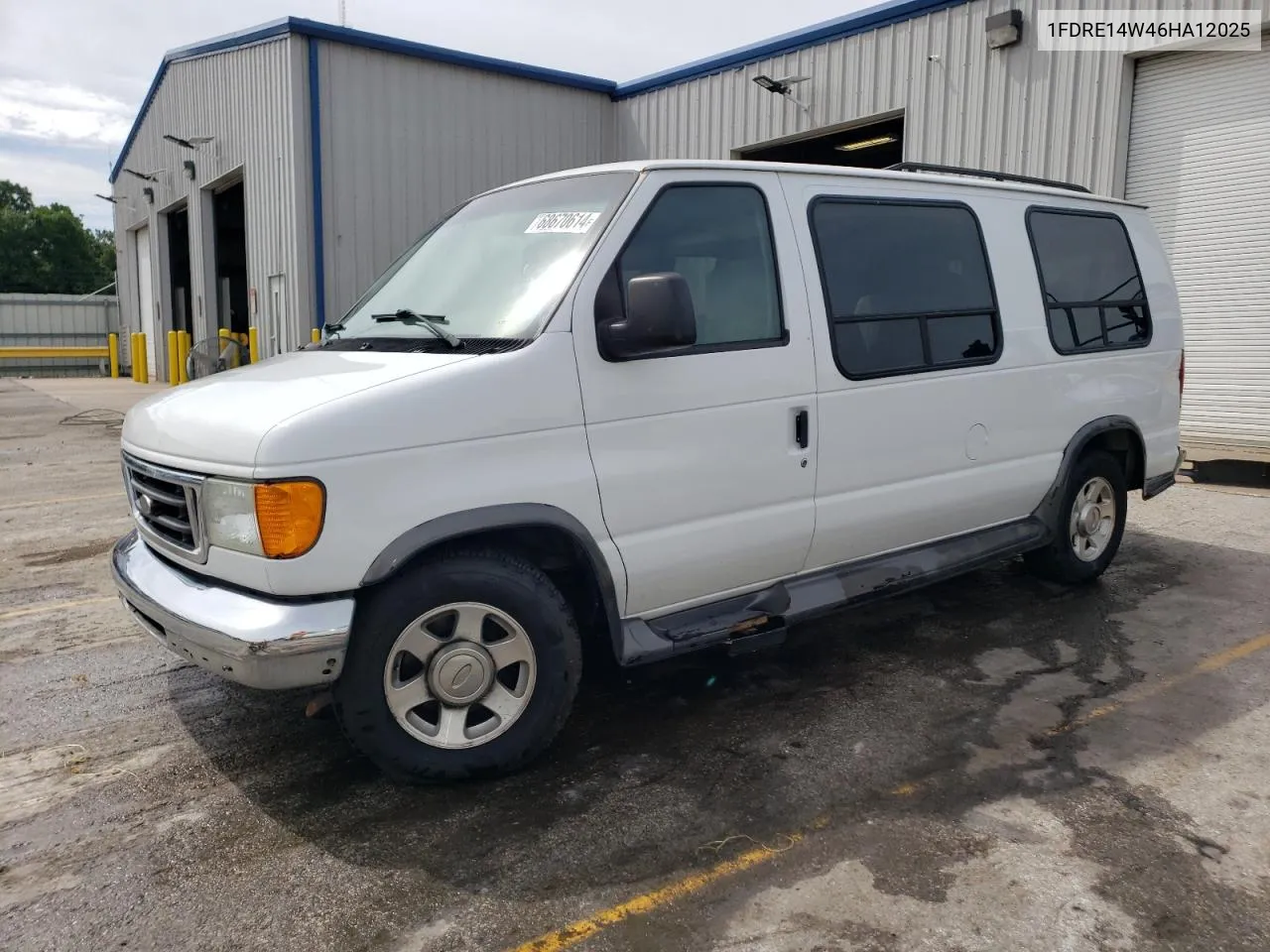 1FDRE14W46HA12025 2006 Ford Econoline E150 Van