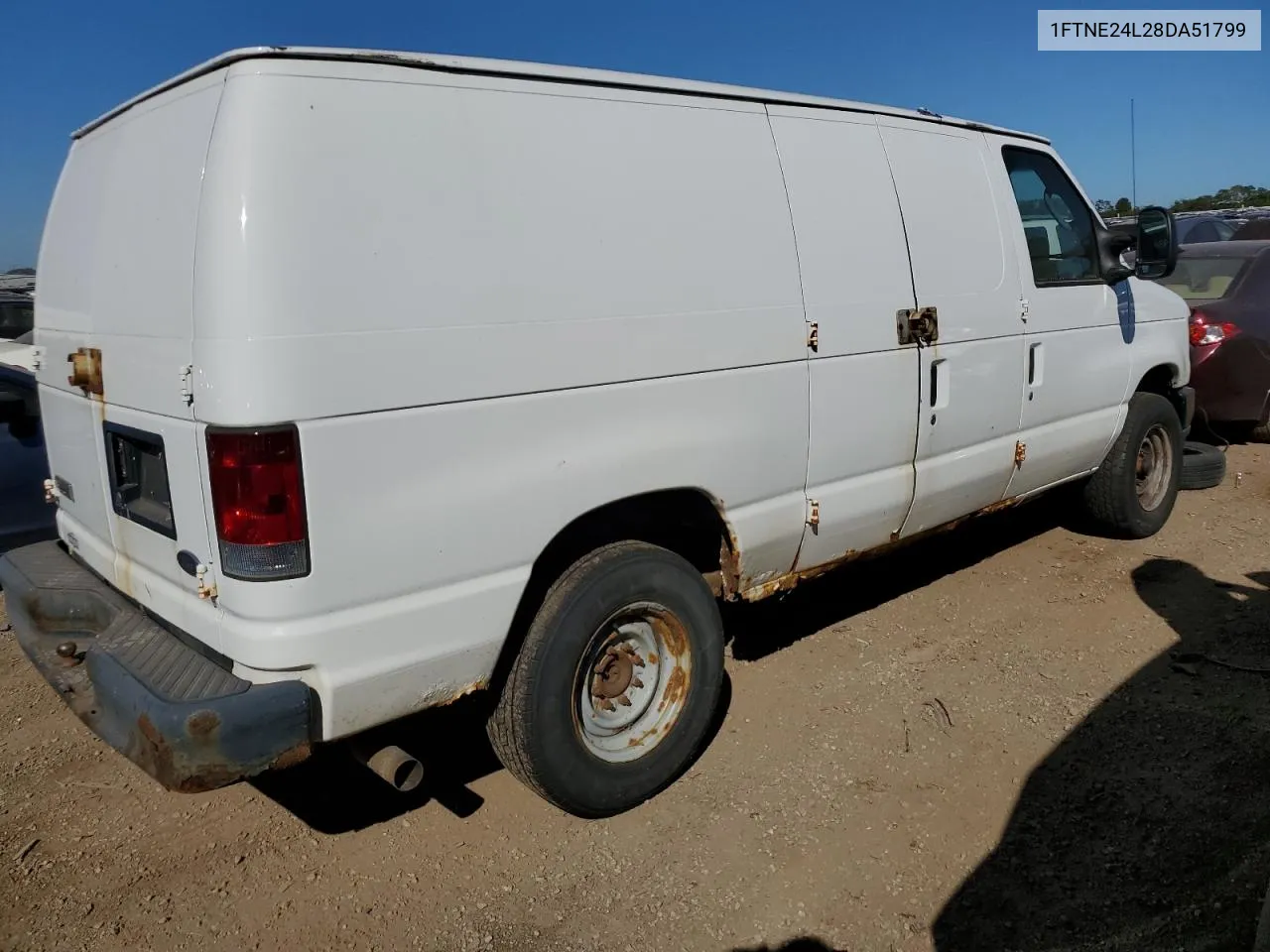 1FTNE24L28DA51799 2008 Ford Econoline E250 Van